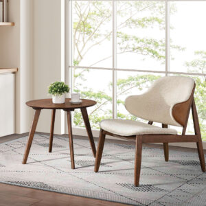 2Pc Accent Set (Chair + Side Table)