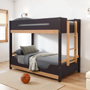 Twin/Twin Bunk Bed Siderails,Guardrails,Ladder, 2 Of 3