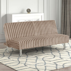 Futon Sofa Bed, Taupe