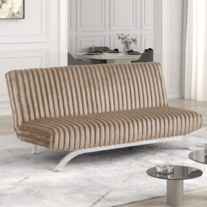Futon Sofa Bed, Taupe