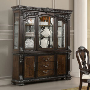 Hutch And Buffet, Dark Brown
