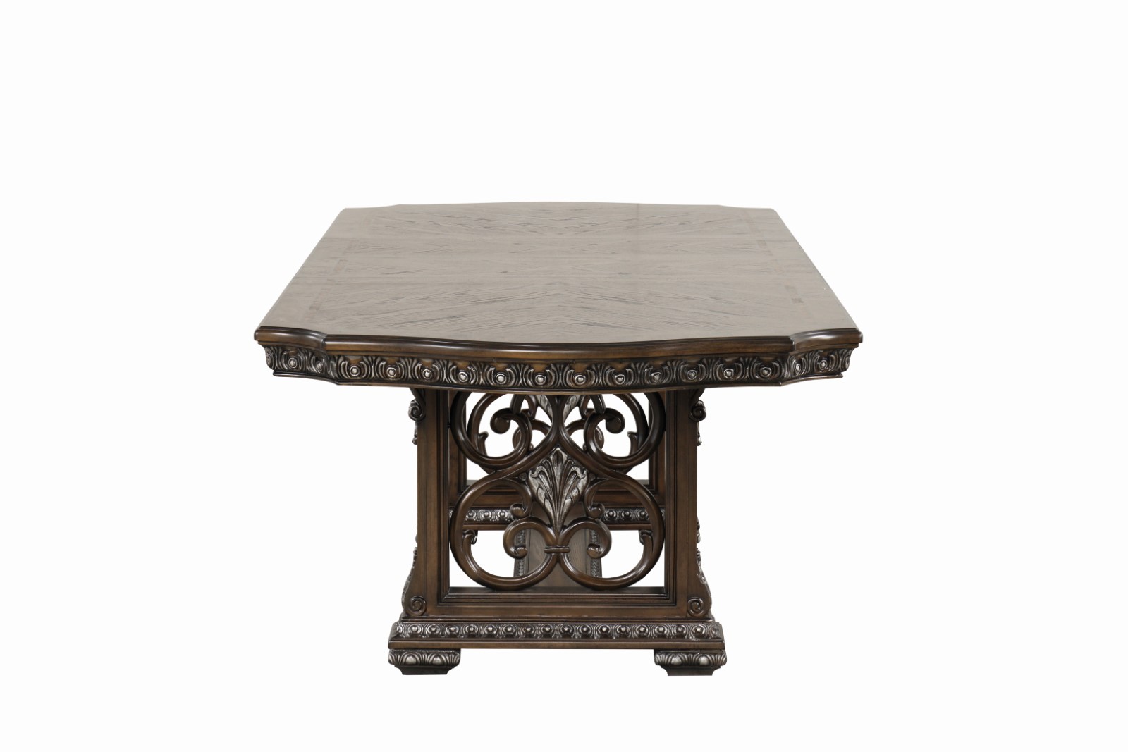 Double Pedestal Dining Table Base