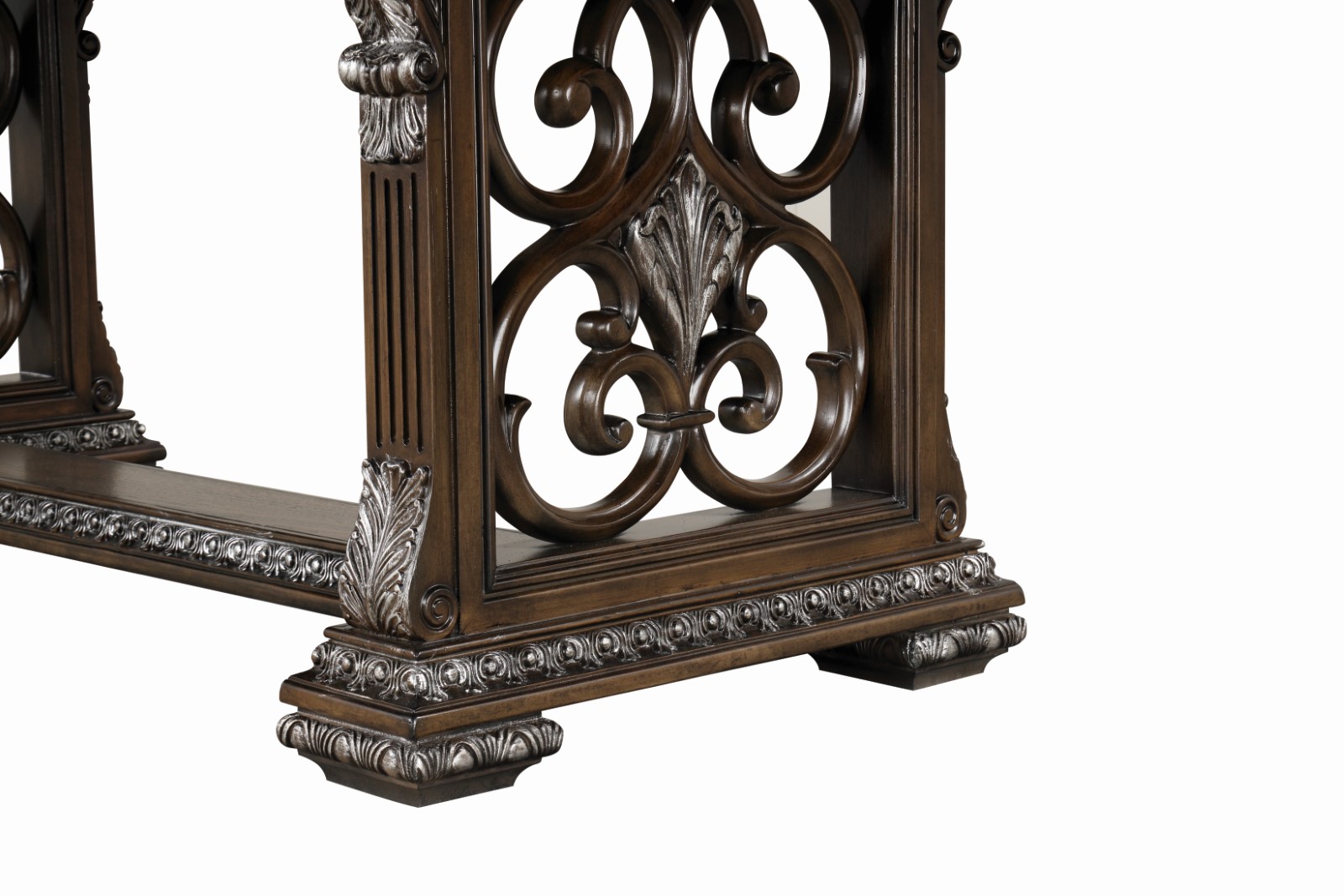 Double Pedestal Dining Table Base