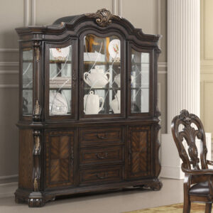 Hutch And Buffet, Dark Brown