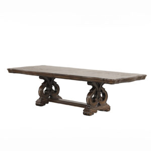 8 Pc. Dining Table Set (2AC+6SC)