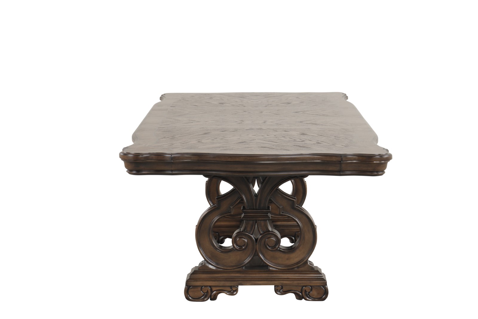8 Pc. Dining Table Set (2AC+6SC)