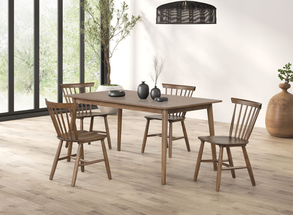 Beale Dining Table, Walnut