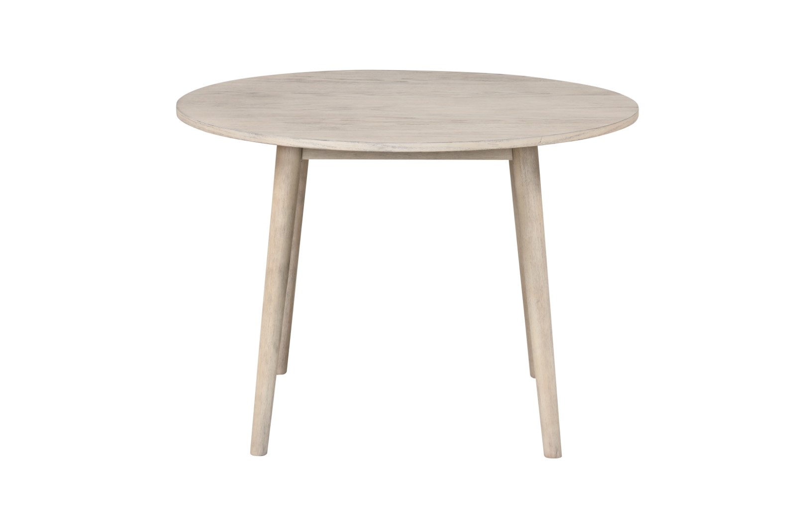 Round Dining Table, Natural Oak
