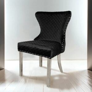 Chair (2/CTN), Silver/Black