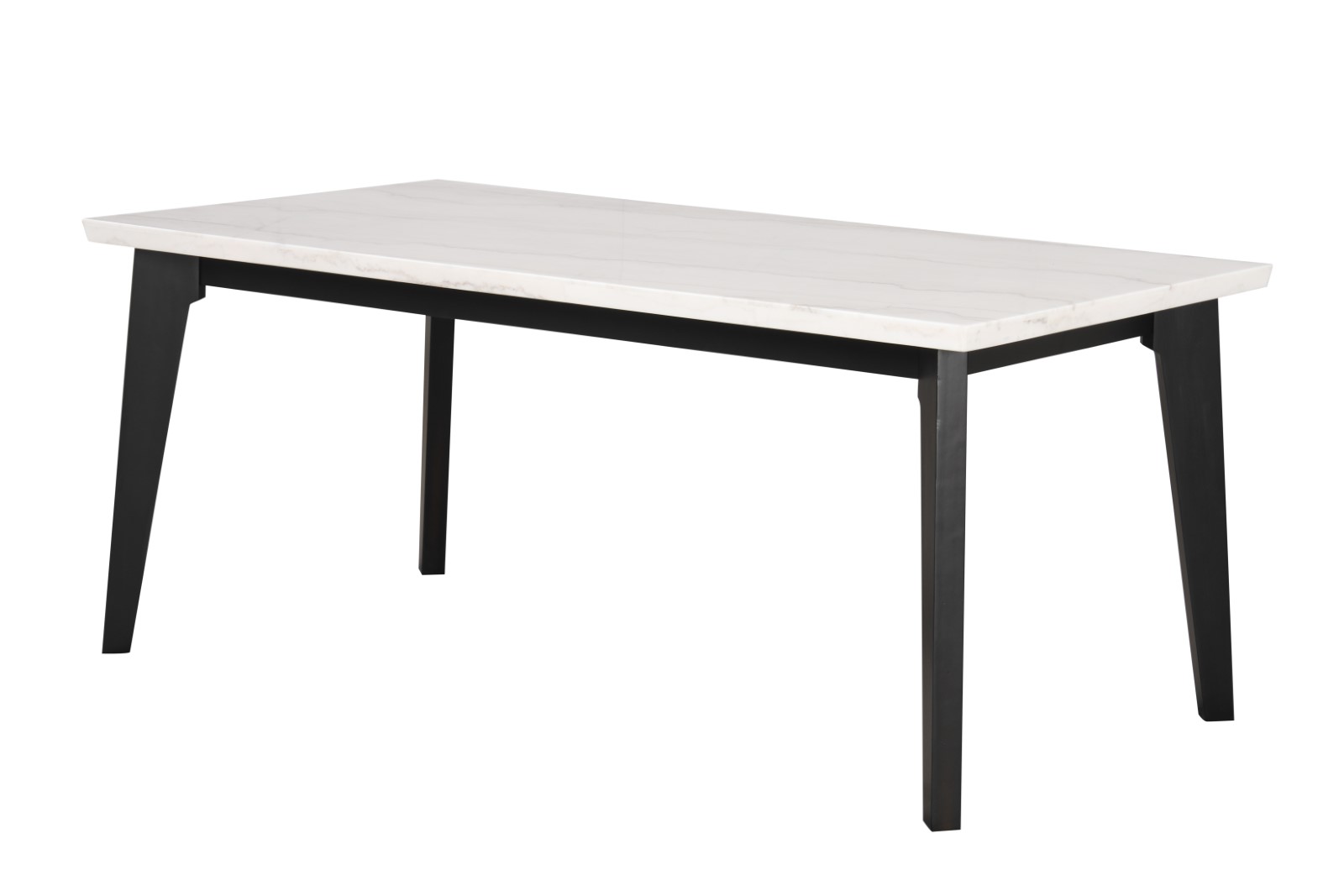 Rect Dining Table Marble Top