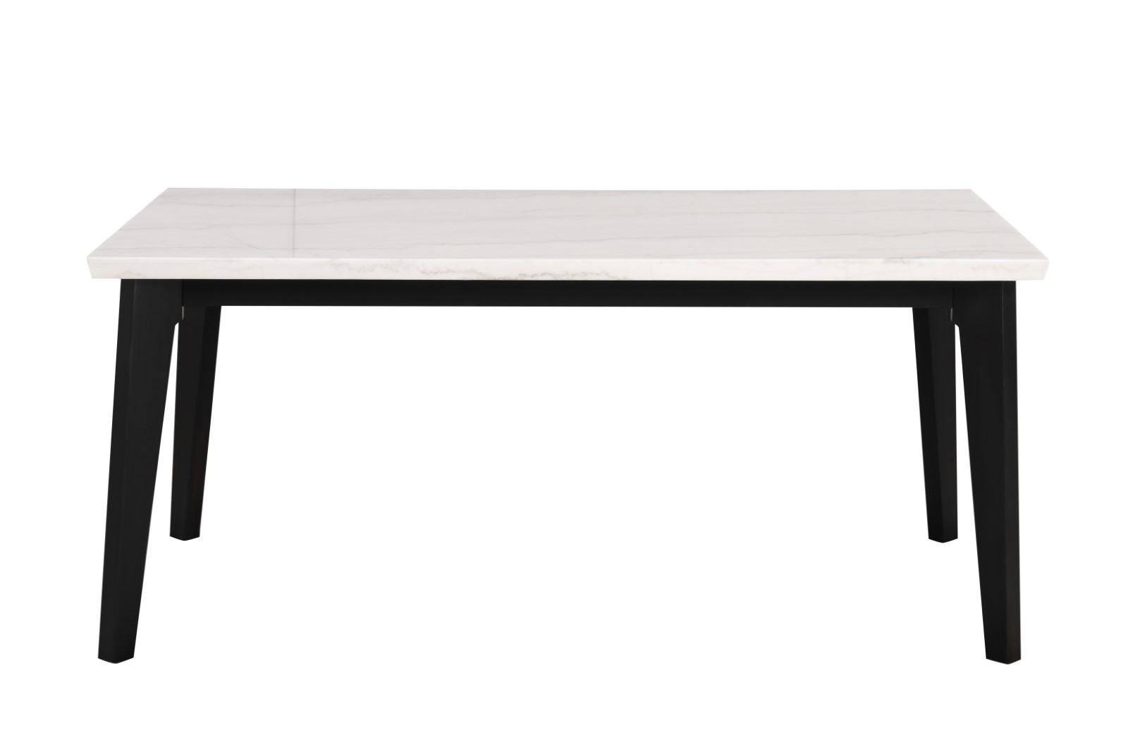 Rect Dining Table Marble Top