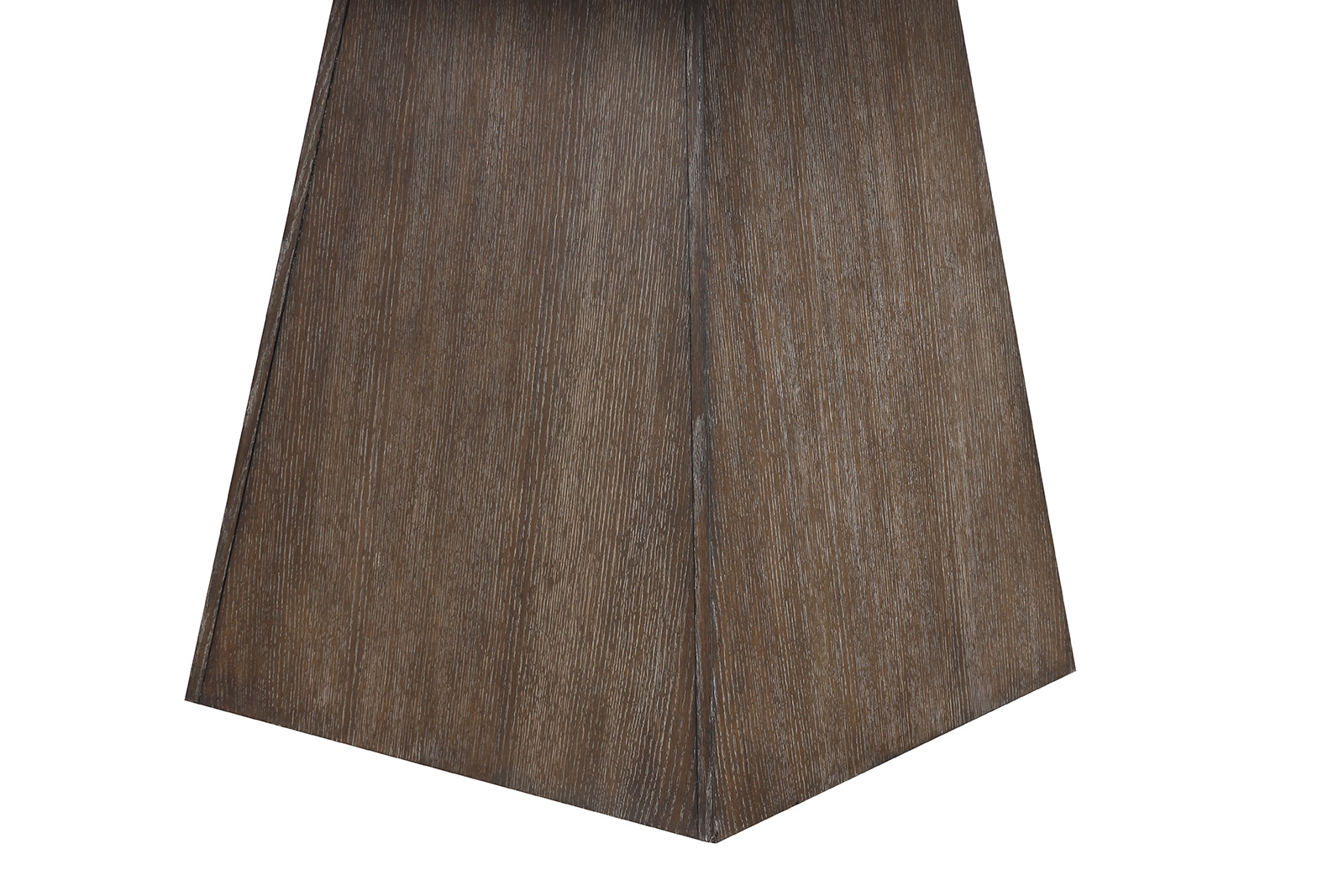 Counter Ht. Dining Table Base, Dark Brown