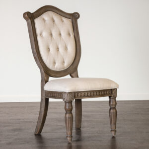 Side Chair (2/CTN), Weathered Oak