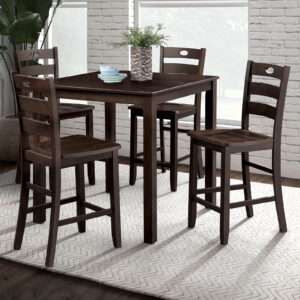 4 Pc. Counter Ht. Table Set, Espresso