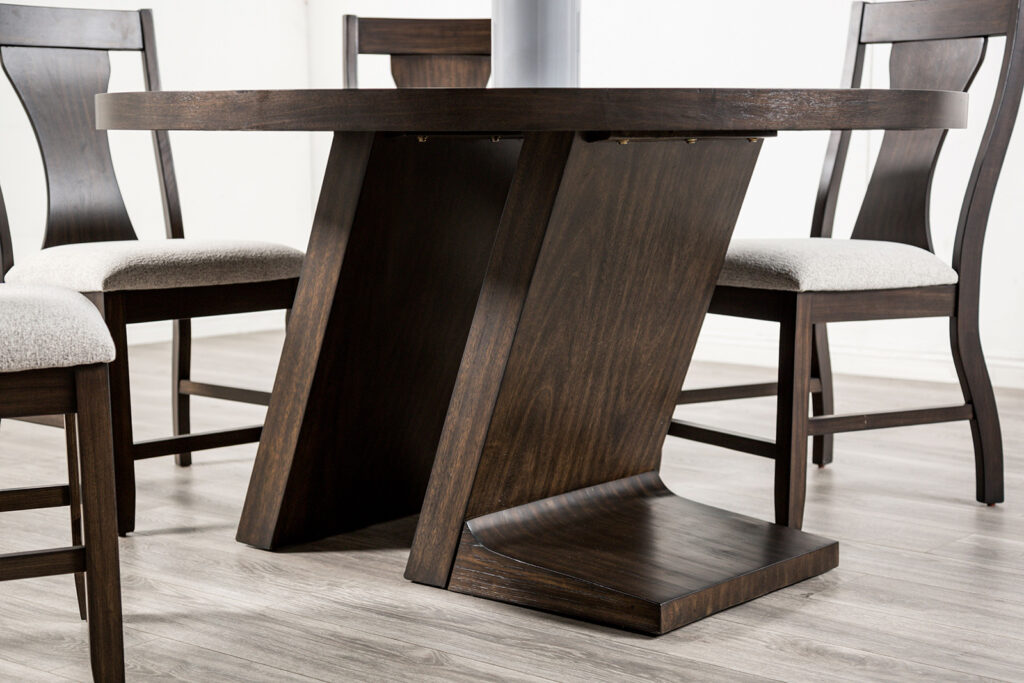 Holsworthy Round Dining Table, Espresso