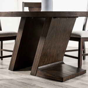 Round Dining Table, Espresso