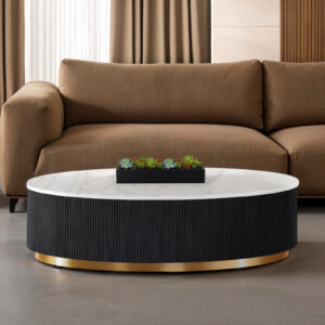 Oval Cocktail Table