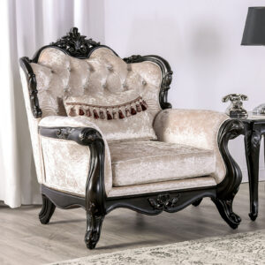 Chair, Black/Off-White