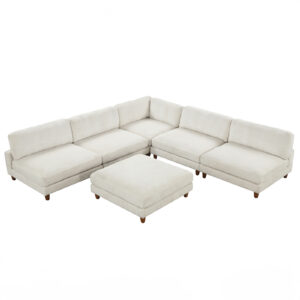 Sectional, Beige
