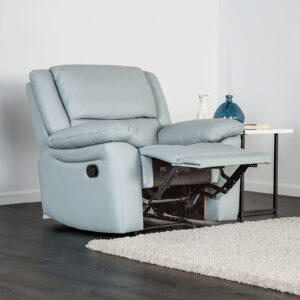 Recliner Chair, Powder Blue
