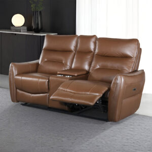 Power Loveseat, Brown