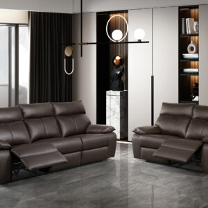 Sofa + Loveseat Manual, Brown