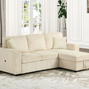 Sectional, Beige