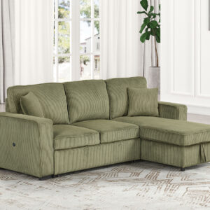 Reversible Chaise w/ Storage, Backrest