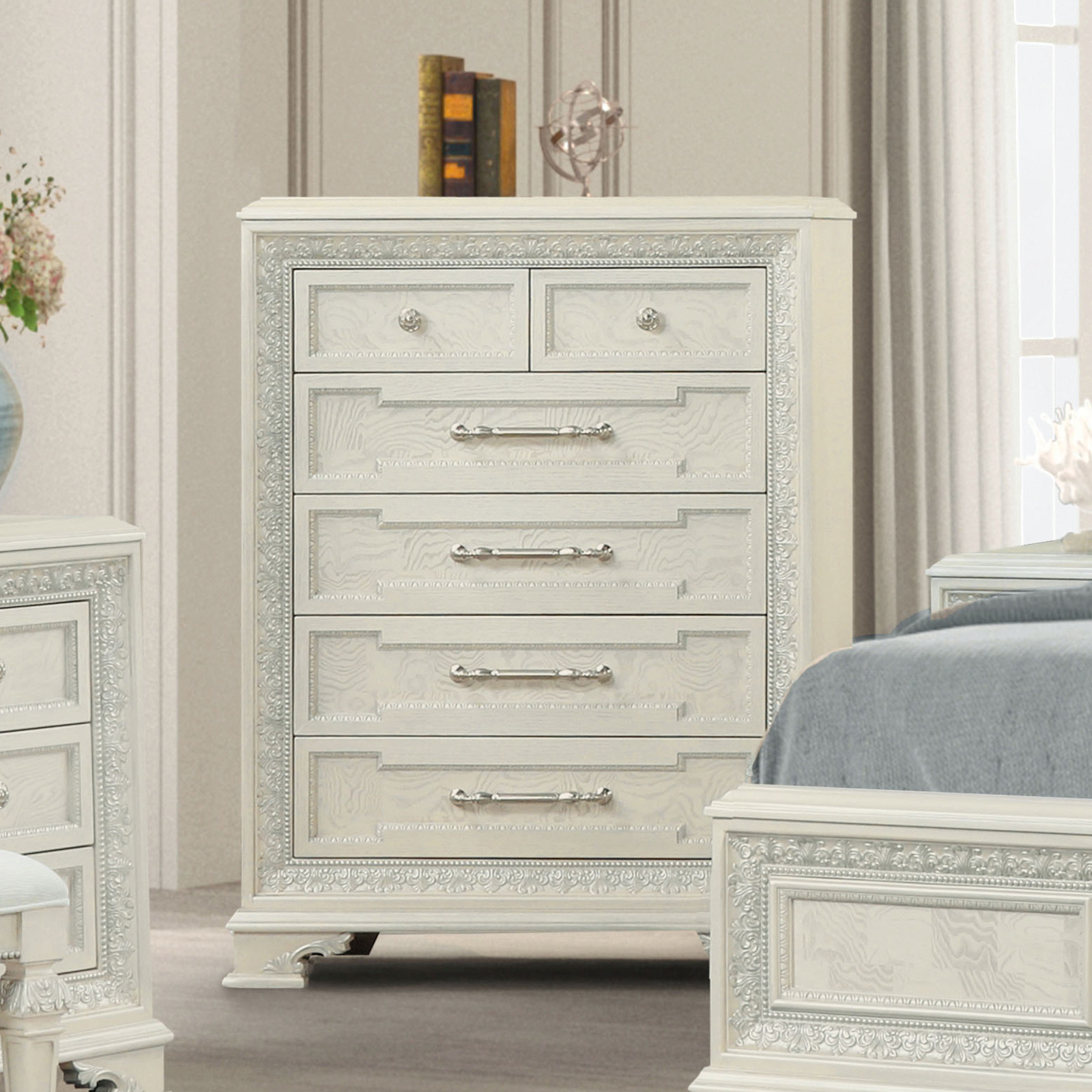 Chest, Creamy White