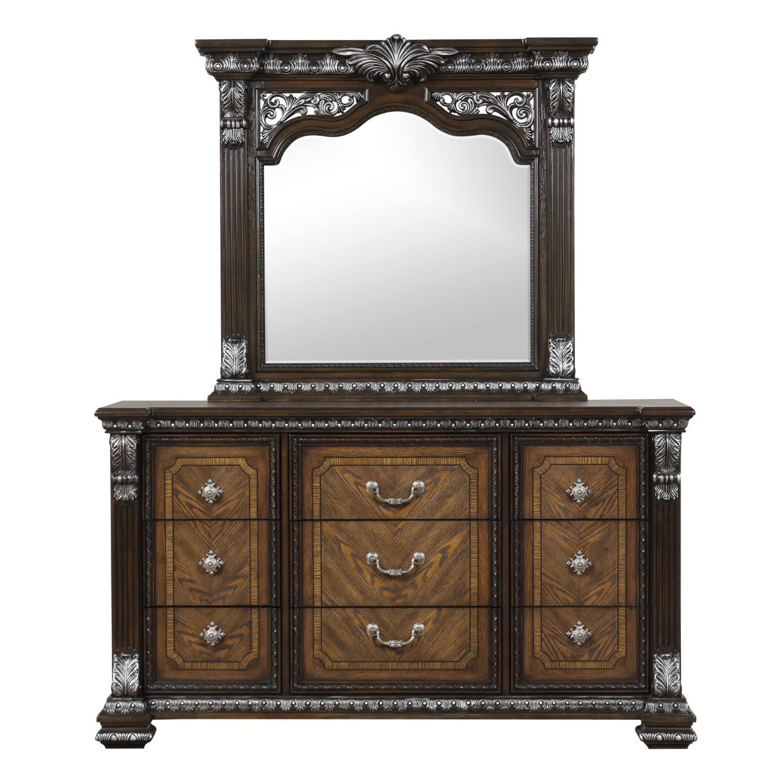 Dresser w/Jewelry Box, Espresso