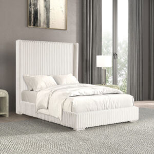 Twin Bed, White