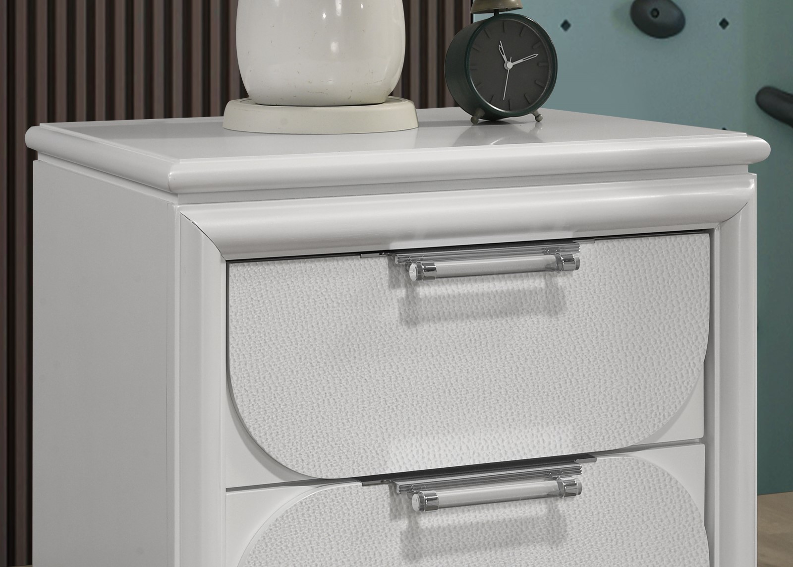 3 Pc. Full Bedroom Set, Pearl White