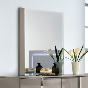 Mirror, Light Taupe