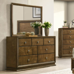 7-Drawer Dresser, Walnut
