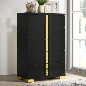 Chest, Black/Gold