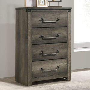 Chest, Rustic Gray