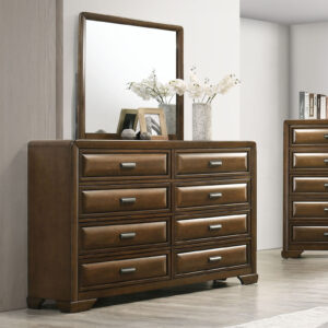 Dresser, Brown/Light Gray