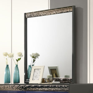 Mirror, Ash Gray/Indigo Blue