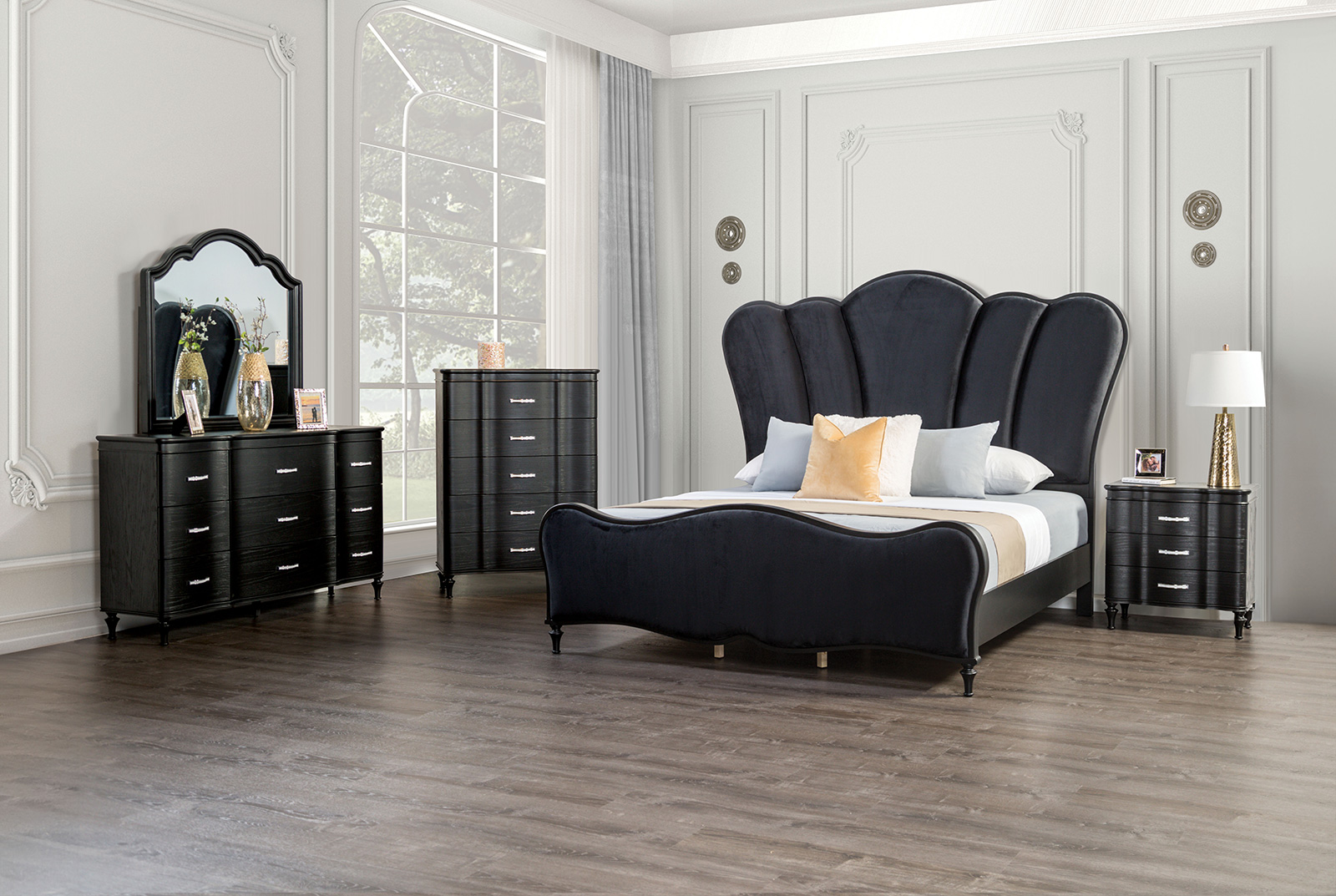 Queen/King Side Rails & Slats