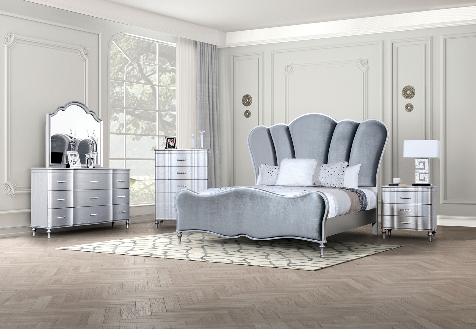 Queen/King Side Rails & Slats