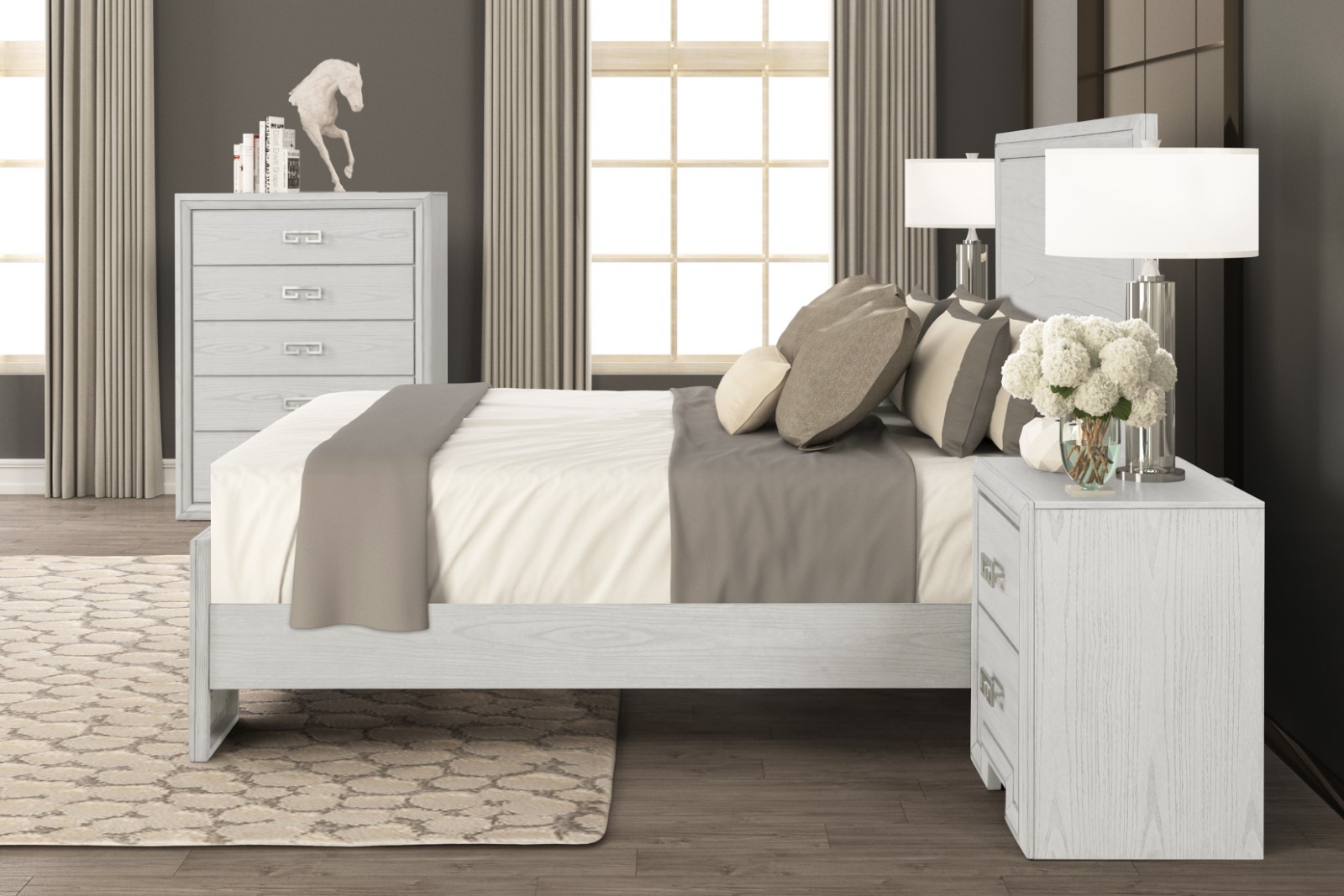 Queen Footboard And Slats