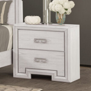 Nightstand, Rustic White