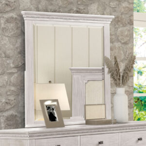 Mirror, Weathered Gray