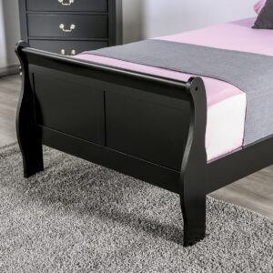 Twin Bed, Black