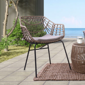 Outdoor Chair 4Pc/Carton, Natural