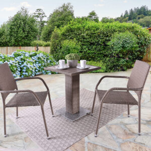 Square Table, Natural