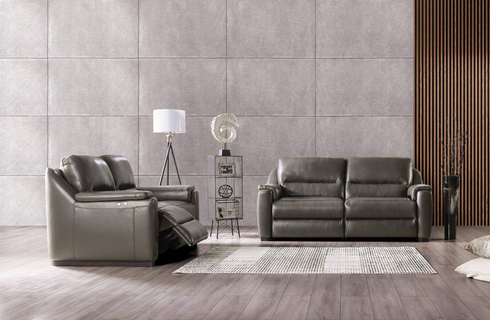 Power Sofa + Loveseat
