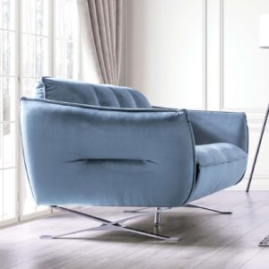 Loveseat, Light Blue