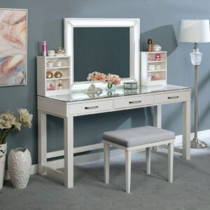 Vanity w/ Stool, White