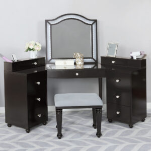 Vanity Set - Vanity Table Left & Right Cabinet
